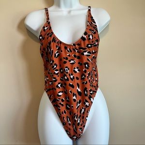 Fabletics Low Back One-Piece Swimsuit (Sexy Thong Style) (NWT)